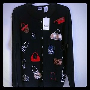 Capacity. Long sleeve cardigan. Size 2x